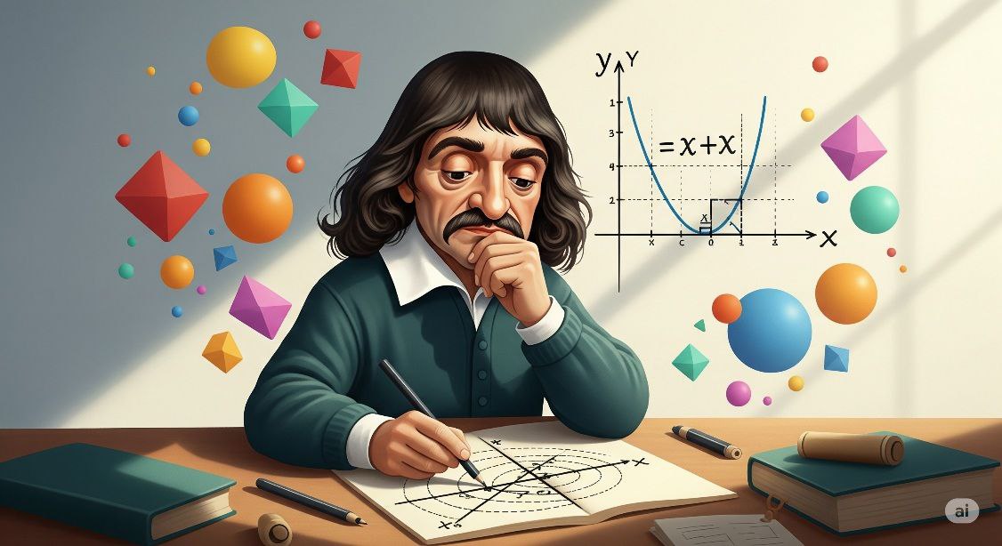 از کلمات تا نمادها: انقلاب جبر و هندسه از رنسانس تا دکارت!